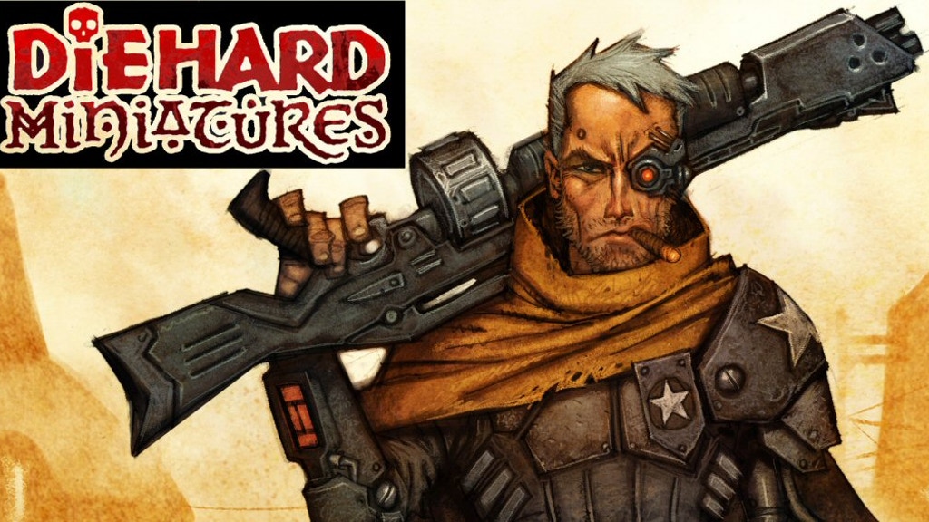 Law And Disorder Kickstarter by Diehard Miniatures