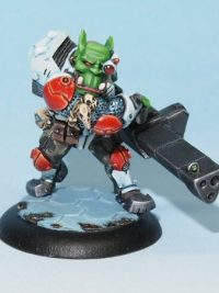 Brutus Space Ork Mercenary miniature