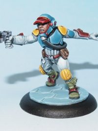 scifi miniature - Mercenary