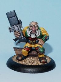 Scifi Dwarf Colonist Model - Nils