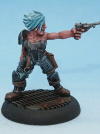Zeph outlaw - sci fi outlaw miniature