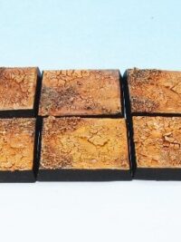 x10 25mm Burning Sands Square bases (chamfer profile).